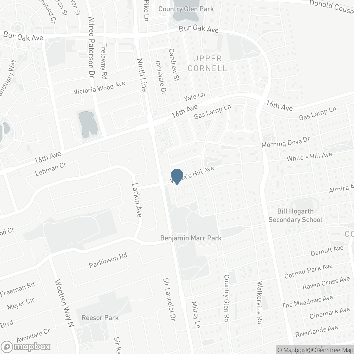 16 WHITE'S HILL AVENUE, Markham, Ontario L6B 1C1